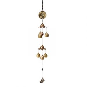 Carillon Calligraphie Chinoise 6 Clochettes