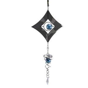 Suspension Cristal Spirale Losange 3D