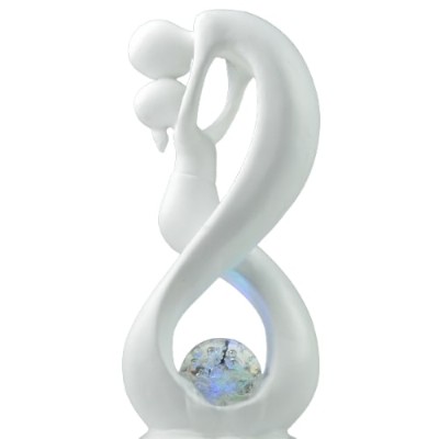 Fontaine Couple Amoureux blanche – Image 3