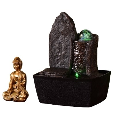 Fontaine Bouddha doré de la Prière – Image 2
