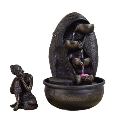 Grande Fontaine Bouddha Penseur – Image 2