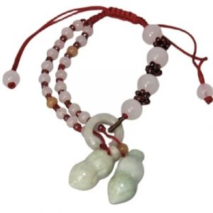 Bracelet Wu Lou en Jadéite vert
