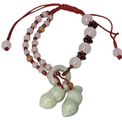 Bracelet Wu Lou en Jadéite vert