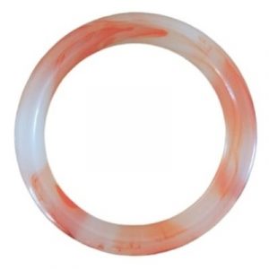 Bracelet Jonc en Jade rouge 60mm
