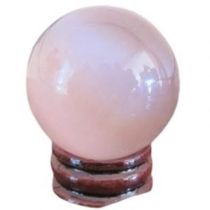 Boule d'Oeil de Chat rose 40mm
