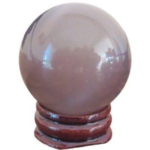 Boule d'Oeil de Chat violet  40mm