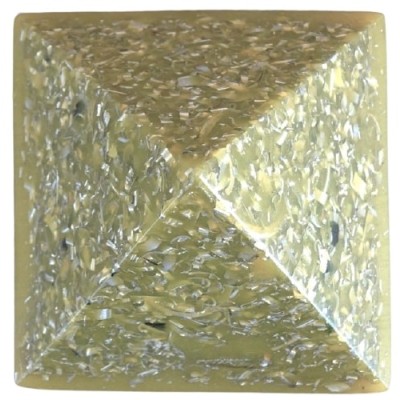Orgonite Pyramide jaune – Image 2
