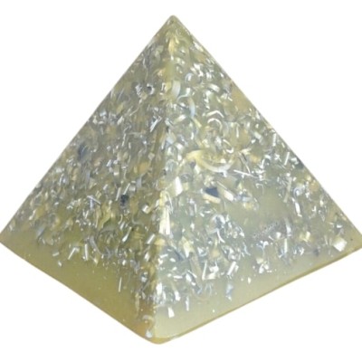 Orgonite Pyramide jaune