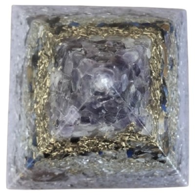 Orgonite Moyenne Pyramide Améthyste – Image 2