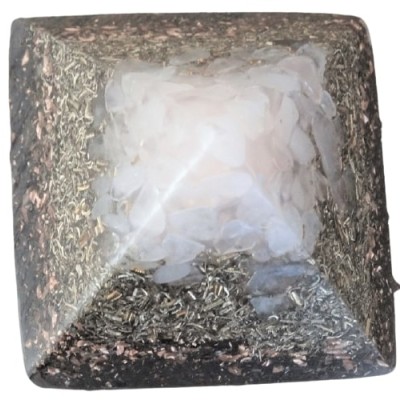 Orgonite Petite Pyramide Quartz rose – Image 2