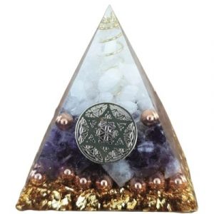 Orgonite Pyramide Sahasrara Chakra