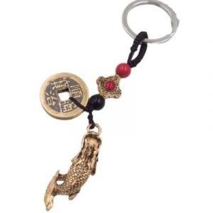 Porte Clés 5 Pièces de l'Empereur Dragon