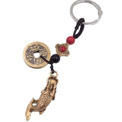 Porte Clés 5 Pièces de l'Empereur Dragon