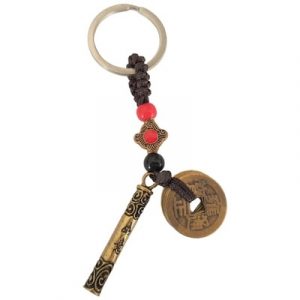 Porte Clés 5 Pièces de l'Empereur, Baton Mantra