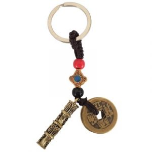 Porte Clés 5 Pièces de l'Empereur, Bâton Tribal
