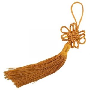 Suspension Noeud Mystique sans fin ocre Terre