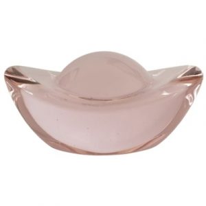 Le Lingot de la Richesse Cristal rose 35mm