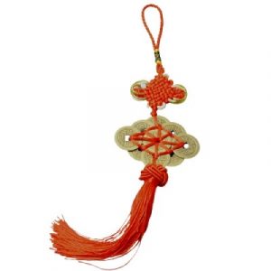 Suspension 10 Pièces de Monnaie Lotus