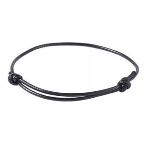Bracelet Talisman Elément Eau noir
