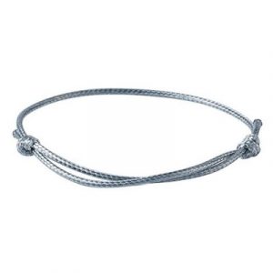 Bracelet Talisman Elément Métal gris foncé