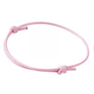 Bracelet Talisman Elément Feu rose clair