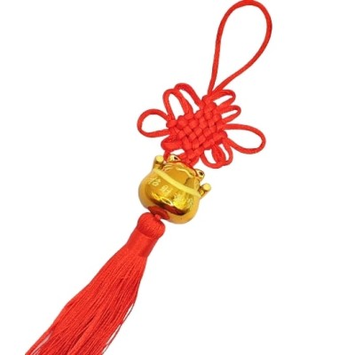 Suspension Maneki Neko doré