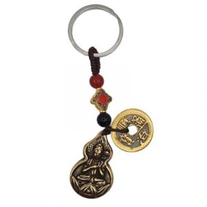 Porte Clés 5 Pièces de l'Empereur, Déesse Guan Yin