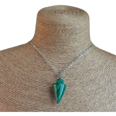 Collier Pendule en Malachite – Image 2