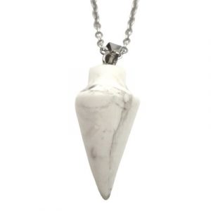 Collier Pendule en Howlite