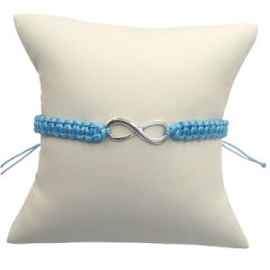 Bracelet 8 de l'Infini Elément Eau turquoise