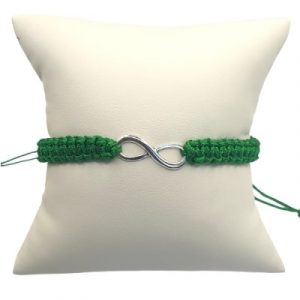 Bracelet 8 de l'Infini Elément Bois vert