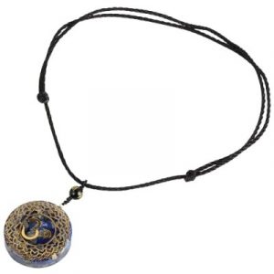 Collier Orgonite Chakra Sahasrara, Lapis Lazuli