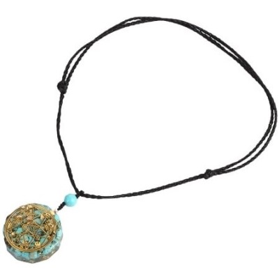 Collier Orgonite Chakra Anahata, Turquoise