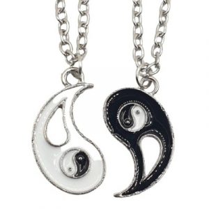 Colliers Pendentifs Couple Yin Yang