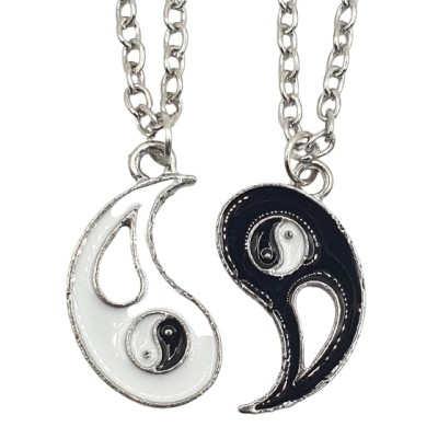 Colliers Pendentifs Couple Yin Yang