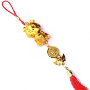 Suspension Tigre Céleste Pièce Lingot