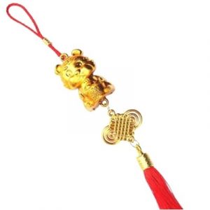 Suspension Tigre Céleste Noeud sans Fin