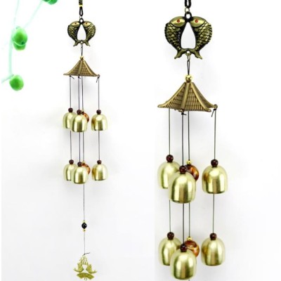 Carillon Doubles Poissons Carpes 6 Clochettes – Image 2