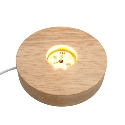 Socle Lumineux pour Orgonite Pyramide – Image 2