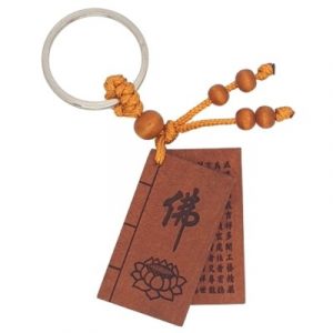 Porte Clés Mantra Bouddhiste Lotus