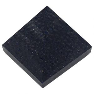 Pyramide en Pierre de Sable bleue 30mm
