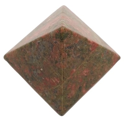 Pyramide en Unakite 30mm – Image 3