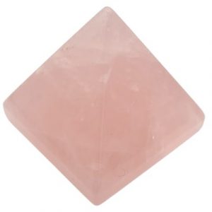 Pyramide en Quartz rose 30mm