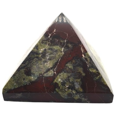 Pyramide en Jaspe Dragon de Sang 30mm – Image 2