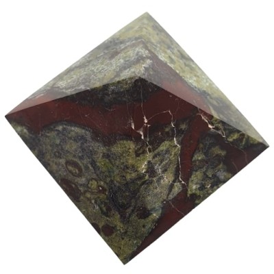Pyramide en Jaspe Dragon de Sang 30mm – Image 3
