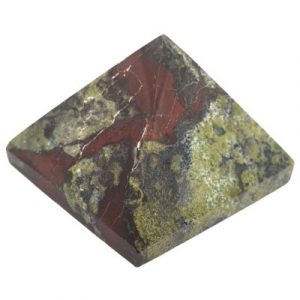 Pyramide en Jaspe Dragon de Sang 30mm