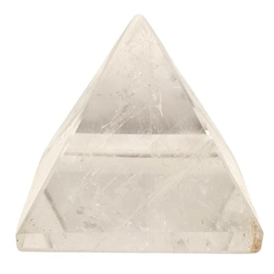 Pyramide en Cristal de Roche 30mm – Image 2