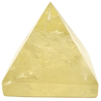 Pyramide en Topaze jaune 30mm – Image 2