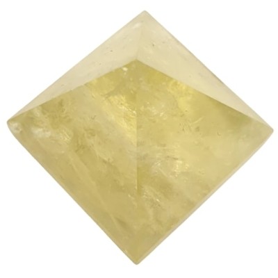 Pyramide en Topaze jaune 30mm – Image 3