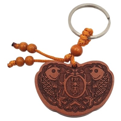 Porte Clés Double Carpes Koï – Image 2